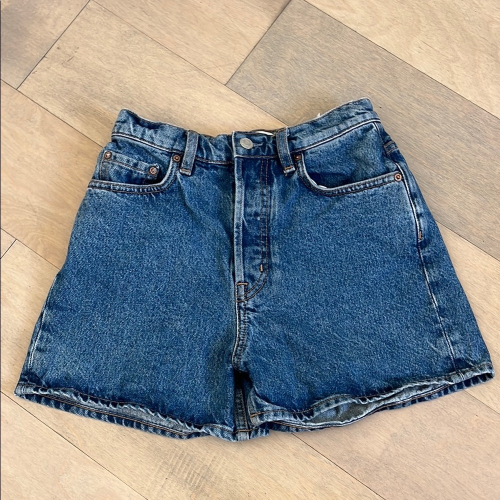 & Other Stories Denim Blue Women's Shorts
